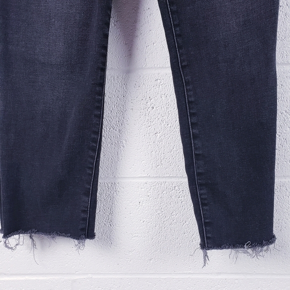 Evereve The Ever Straight High Rise Fit Jean Washed Black Women's Size 29 - Picture 7 of 11